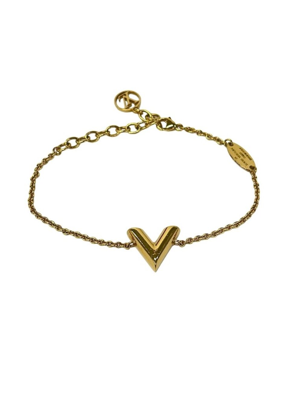 Louis Vuitton Bracelet Essential V Gold